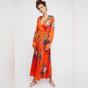 Free People In Bloom Maxi Dress sz Small